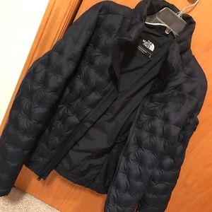 North face with Holladown crop jacket urban navy L